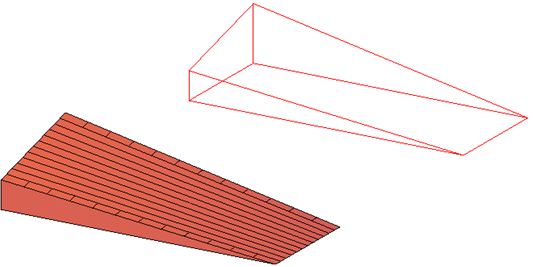 Die Konstruktion einer verzogenen Rampe ist im AutoCAD jederzeit möglich.