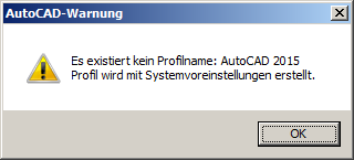 Mit einfachen Handgriffen können Sie zu jeder AutoCAD Architecture-Installation ein reines AutoCAD-Profil hinzufügen.