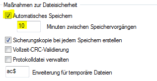 Automatisches Speichern im AutoCAD näher betrachtet. Dateiendungen .bak und .sv$