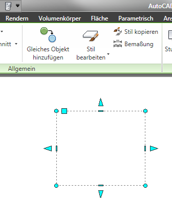 Decken mit variabler Stärke können ähnlich wie Wände im AutoCAD Architecture definiert werden.