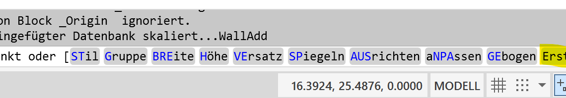 Erstellungsmethoden zum einfachen Zeichnen von Wandzügen